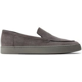 Resim Deery Hakiki Süet Gri Loafer Erkek Ayakkabı Gri 