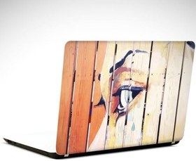 Resim Gözyaşı Kadın Laptop Sticker 15.6 inch (38X27CM) 