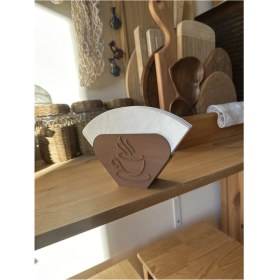 Resim UltraMint Pratik ve Temiz Kahve Filtre Kağıdı Tutucu, Kullanışlı ve Dayanıklı Tasarım 