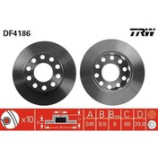 Resim Trw ARKA FREN DISKI A80 9194 A4 0004 A4 AVANT 0104 A4 CABRIOLET SEAT EXEO 08 