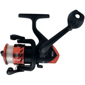 Resim Erma Mini 200 1 Bilyalı 5.2:1 Devirli Başlangıç Olta Makinesi Red 