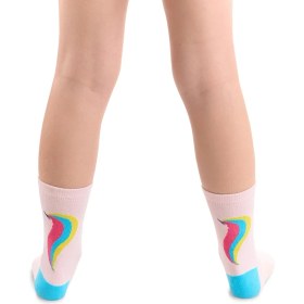 Resim Denokids Rainbow Star Kız Çocuk 2li Soket Çorap Takım 