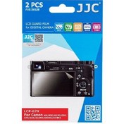 Resim JJC LCP-G7X LCD Ekran Koruyucu Film 2'li Paket (Canon G9X II, G7X II, EOS M6, EOS M50, EOS M100, G1X III) 