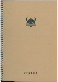 Resim Keskin Color Spiralli Sert Kapak Kareli Başlık Viking 17x24 100 Yp 