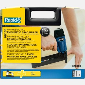 Resim Rapid Aırtac Pnömatik Zımba PB131 Çivi Çakma Tabancası 