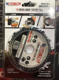 Resim Bay-tec Zincirli Ahşap Testere 115mm 