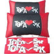Resim Sekutuning Tofaş Kırmızı Deri Yastık ve Kemer Konforu 