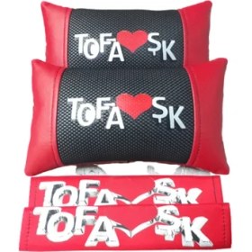 Resim Sekutuning Tofaş Kırmızı Deri Yastık ve Kemer Konforu 