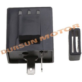 Resim Motosiklet Sinyal Flaşörü 12V Kablosuz Sesli Oem 