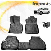 Resim Bmw X3 3D Paspas Havuzlu Siyah 2011 Sonrası 4 Prç N11.16426 