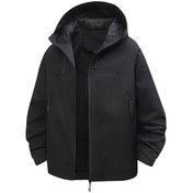 Resim Erkek Seyahat Ceketi Siyah Siyah 