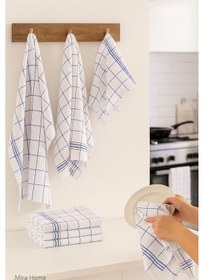 Resim 5 Li Mutfak Kurulama Bezi Alman Peçetesi 100 Pamuklu Beyaz 