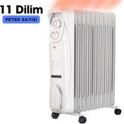 Resim Süsler 11 Dilim Yağlı Radyatör SR-5711 