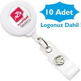 Resim Kimlik Kart Yoyosu. Personel Yaka Kartlık Yoyo. Logo Baskılı 10Ad 