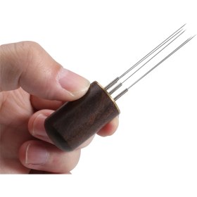 Resim Teedoo Kahve Tamper Paslanmaz Çelik Iğneler Espresso Tozu Karıştırıcı Dağıtıcı Düzleştirici Wdt Aletleri Kafe Karıştırma Aksesuarları B (Yurt Dışından) 