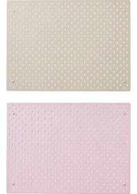 Resim Çift Taraflı Çok Amaçlı Pano, Bej-pembe, 76x56 C Tek Ebat 