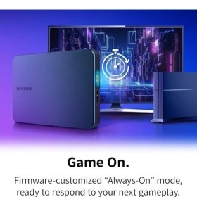 Resim Tech Butiq Canvio Gaming 1tb Taşınabilir Harici Sabit Disk, USB 3.2, Play Station ve Xbox Için, Siyah (HDTX210EK3AA) 