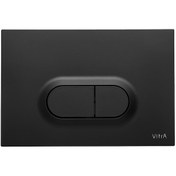 Resim VitrA Loop O Kumanda Paneli Mat Siyah 740-0511 