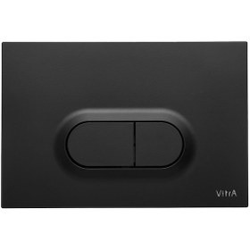 Resim VitrA Loop O Kumanda Paneli Mat Siyah 740-0511 