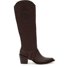 Resim Pierre Cardin Kahverengi Topuklu Çizme 50295557-VR029 