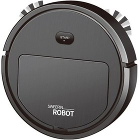 Resim Fashionfit Tipi Sweepin Süpürme Şarjlı Robotu Robot Otomatik Ev Akıllı Zo Siyah 