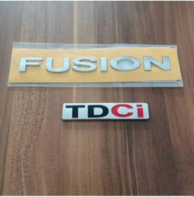 Resim Ford Fusion Ve Tdci Bagaj Yazısı 2'li Takım 