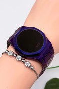 Resim TOUCHE WATCH Touche Dokunmatik Unisex Kol Saati Dokunmatik Ekran 3 Atm Su Geçirmez Mor zmtc006 