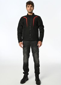 Resim LS2 Sepang Black Gray Red Motorcu Montu 