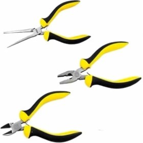 Resim 20613 3 Pc Mini Pliers Set 