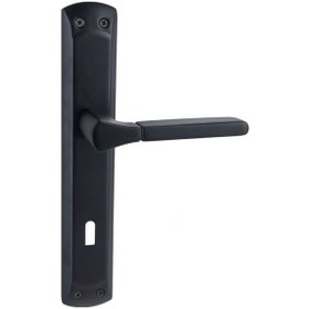 Resim Arpat Arya Grand Lüx Alüminyum Kapı Kolu Mat Siyah Oda 