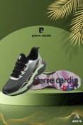 Resim Pierre Cardin Siyah-Yeşil Erkek Spor Ayakkabı PCI-11052 M 