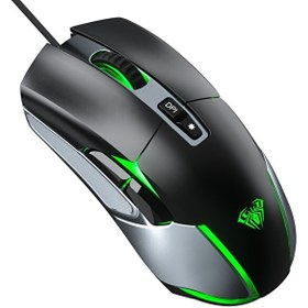 Resim Aula F816 RGB Efektli 12800DPI Kablolu Optik Gaming Oyuncu Mouse 