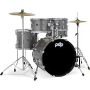 Resim PDP Drums Centerstage 20'' 5-Parça Akustik Davul Seti (Silver Sparkle) 