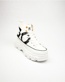 Resim Guja 312-1 Beyaz Kalın Taban Bilekli Sneaker 001 