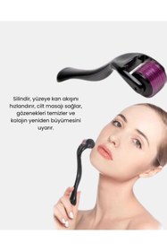 Resim Epilons Derma Roller Titanyum İğneli Cilt Yenileyici – Akne ve Kırışıklık Karşıtı 
