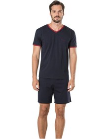 Resim Pierre Cardin 5595 Erkek Çeyizlik 5'li Rob Pijama Takım-lacivert Lacivert 
