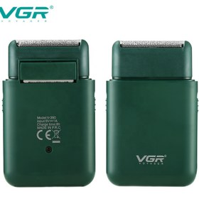Resim VGR V-390 Profesyonel Erkek Tıraş Makinesi Taşınabilir Şarjlı Sakal ve Yanak Favori Düzeltme Portatif Mini Traş Makinesi 