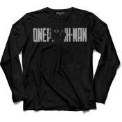 Resim Kendim Seçtim One Punch Man 10 Km Every Day Logo Uzun Kollu Tişört Baskılı Çocuk T-Shirt 