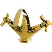 Resim Newarc Hexa Lavabo Bataryası - Altın 104528 