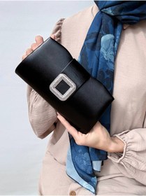 Resim Çanta Trend Kadın Özel Günlük Portföy Clutch Çanta (25*14 cm) 