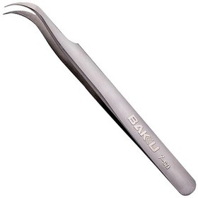 Resim Ayt Baku Bk-t7-7-sa Eğri Uçlu Cımbız 12 Cm İnce İş İşçilik Tamir Cımbızı 