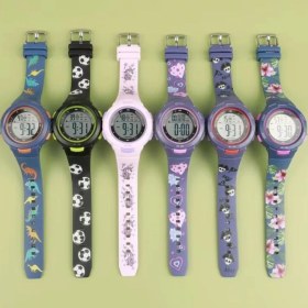 Resim Spectrum Premium Silikon Kordon Su Geçirmez Çocuk Dijital Kol Saati 