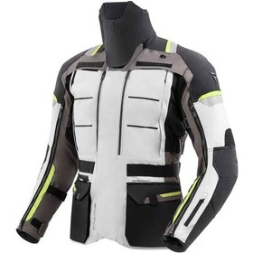 Resim Rebelhorn Cubby V Kışlık Motosiklet Montu Gri - Sarı - Siyah 75067 