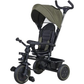 Resim B63 Safari Ebeveyn Kontrollü Bisiklet Üç Tekerli İtmeli Çocuk Bisikleti 