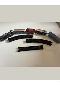 Resim Tren Hareketli Pilli Işıklı 19 Parçalı Çok Renkli 