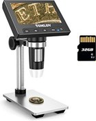 Resim Tomlov DM4 4.3" Ekranlı 720P LCD Mikroskop 1000X - Metal Stand 