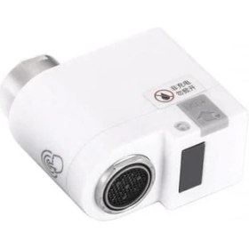 Resim Şarjlı Tam Otomatik Akıllı Sensörlü Musluk Başlığı Su Tasarruflu Musluk Başlığı Hareket Algılama Sensörlü Musluk 