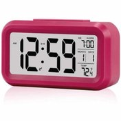 Resim AyrStore Işıklı Dereceli Masa Ofis Saati Alarmlı Termometre Takvim Çalar Saat 