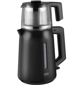 Resim Beko BKK 2221 C 1.8 L Çay Makinesi Siyah 