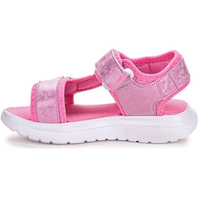 Resim Kiko Kids 333 Hologram Cırtlı Kız Çocuk Sandalet Ayakkabı Pembe 